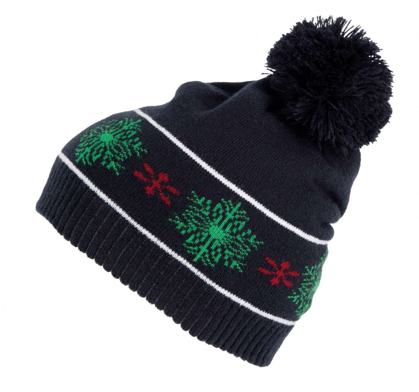 K-UP BEANIE WITH CHRISTMAS PATTERNS