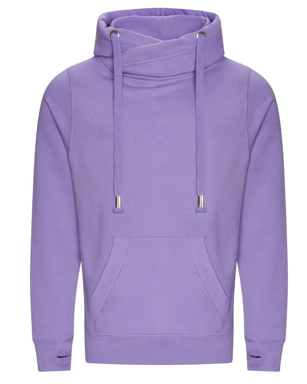 Just Hoods CROSS NECK HOODIE