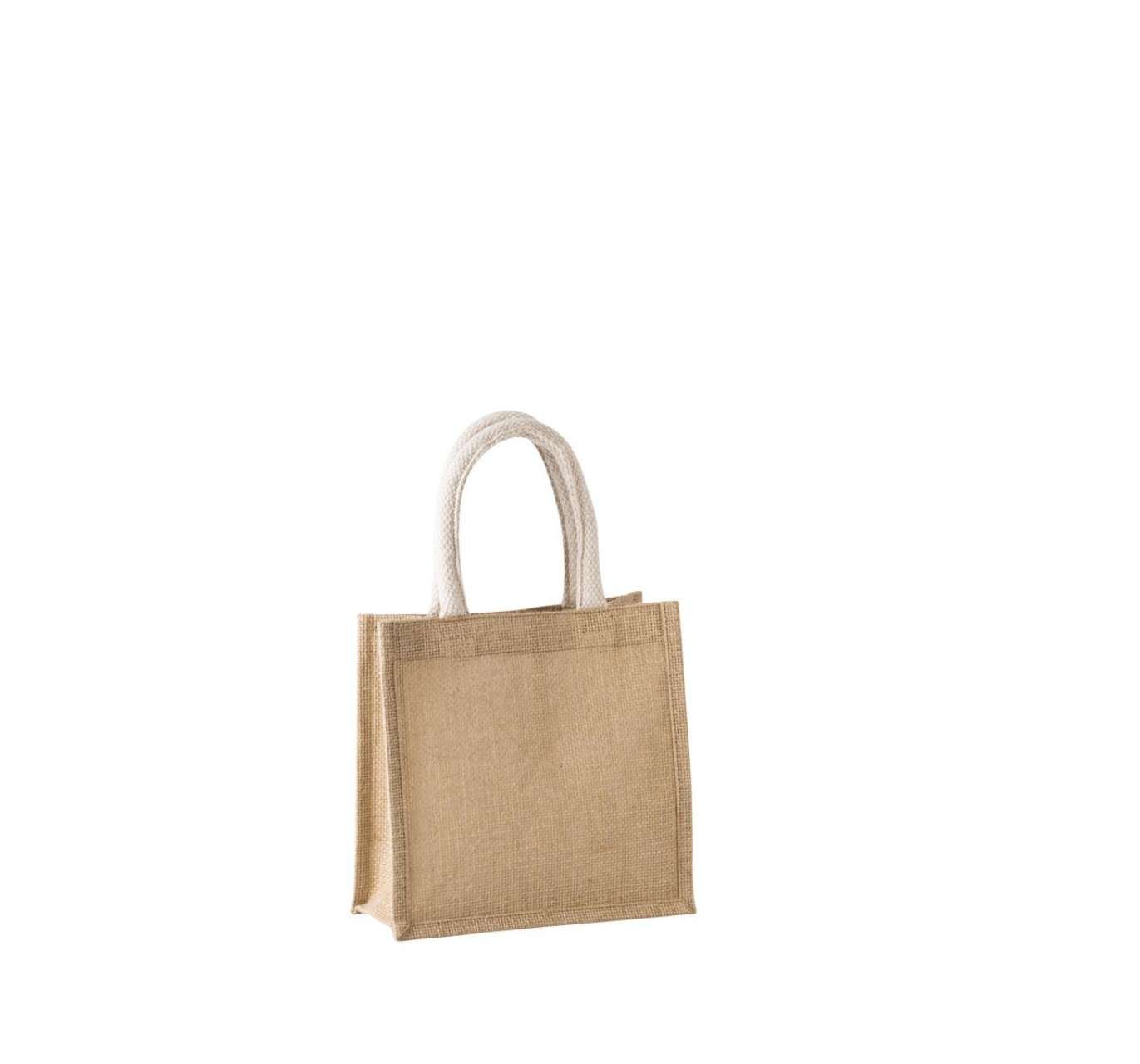 Kimood JUTE CANVAS TOTE - SMALL
