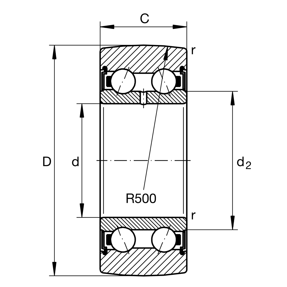 LR5004-2RS+INA