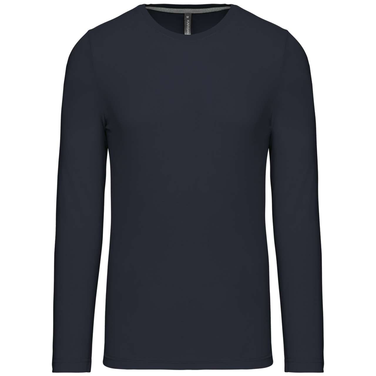 Kariban MEN'S LONG-SLEEVED CREW NECK T-SHIRT