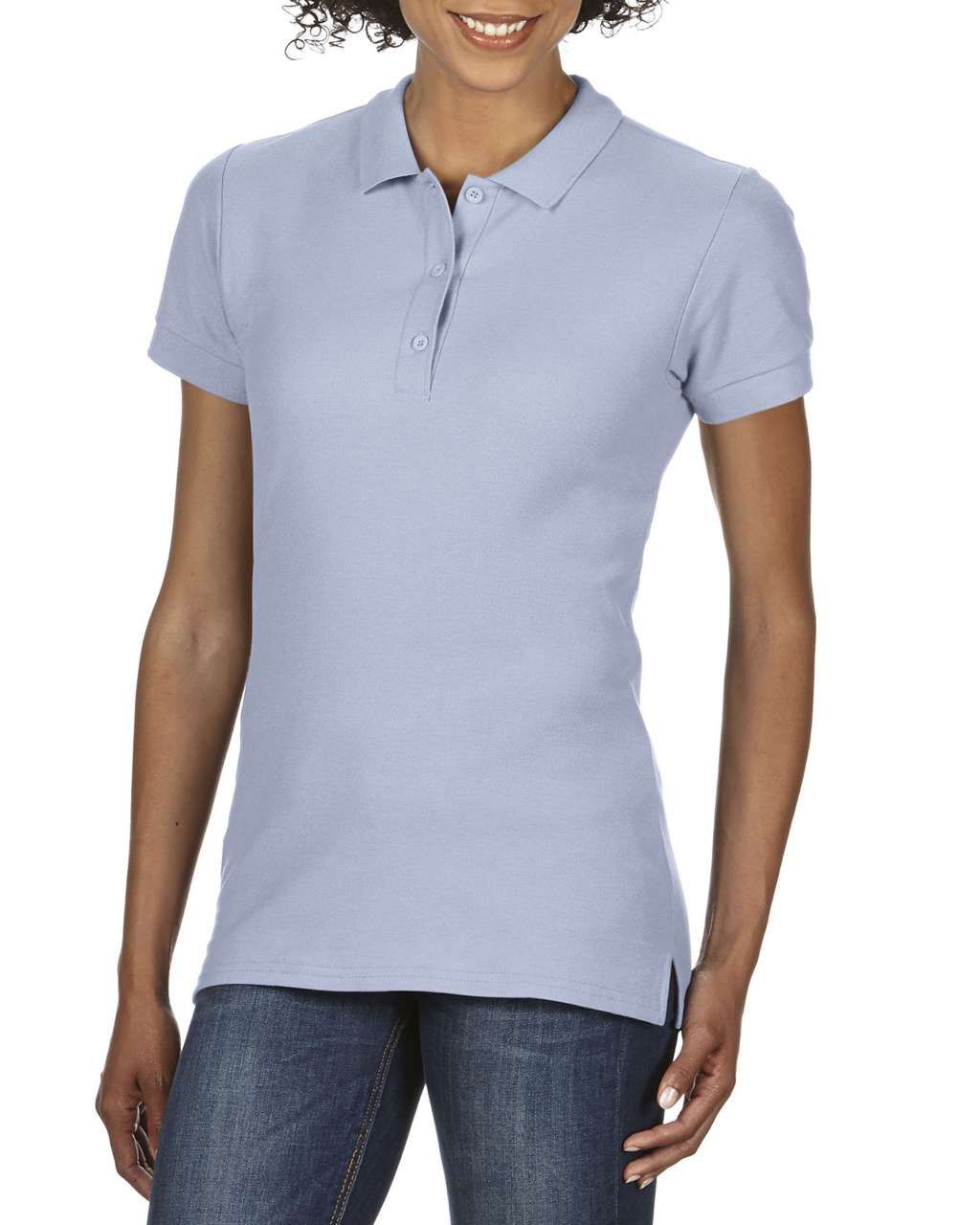 Gildan PREMIUM COTTON® POLO FEMEIESC DIN DUBLĂ PIQUÉ