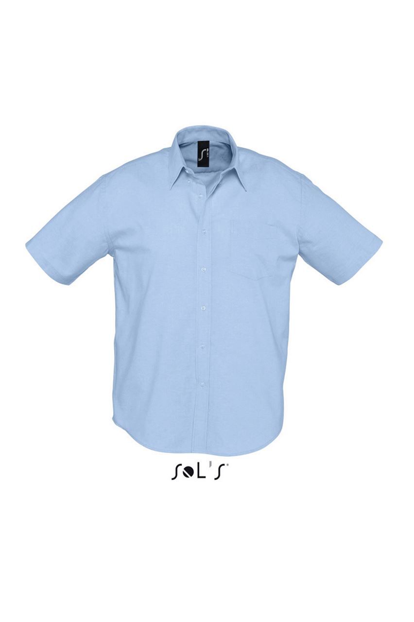 SOL'S SOL'S BRISBANE - SHORT SLEEVE OXFORD MEN'S SHIRT