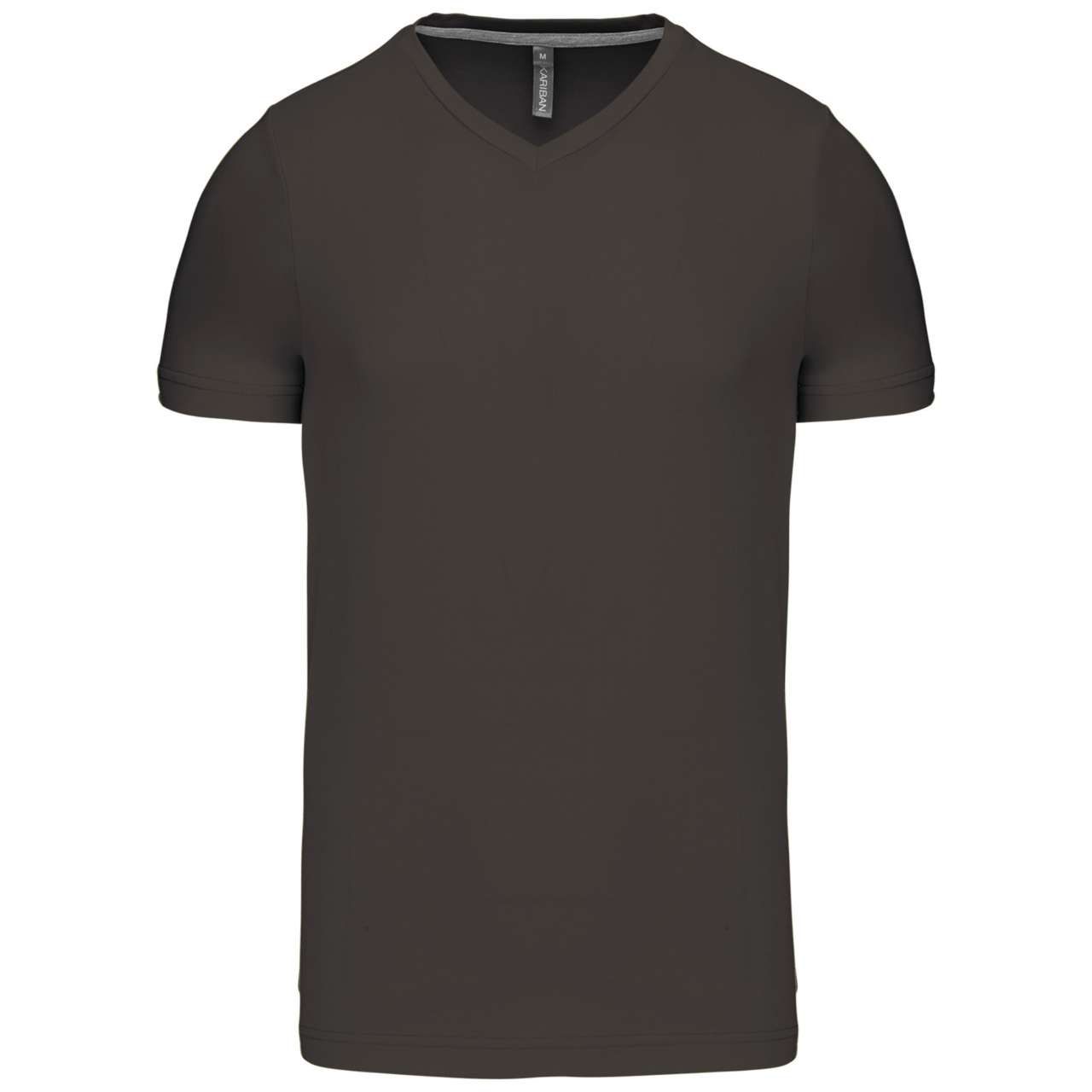 Kariban MEN'S SHORT-SLEEVED V-NECK T-SHIRT