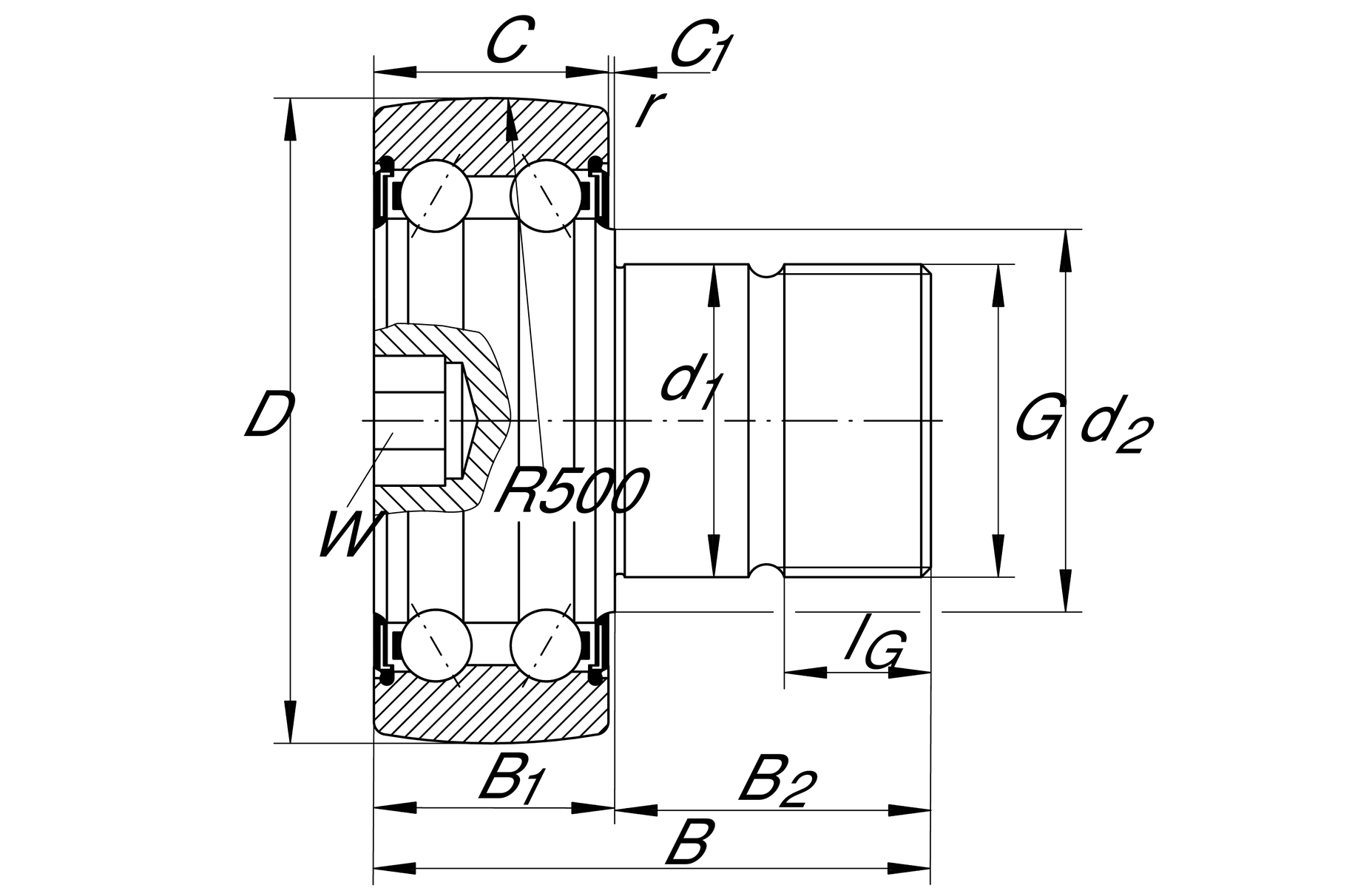 KR5205-2RS+INA