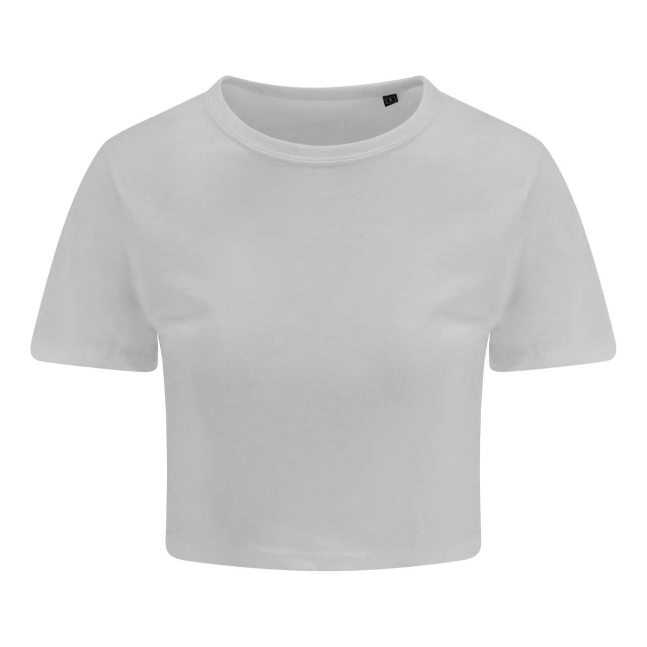 Just Ts WOMEN'S TRI-BLEND CROPPED T