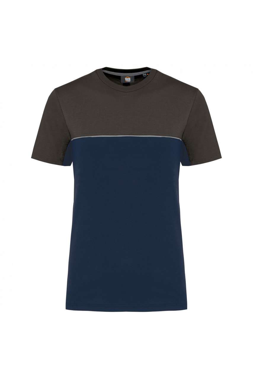 Designed To Work UNISEX ECO-FRIENDLY SHORT SLEEVE TWO-TONE T-SHIRT