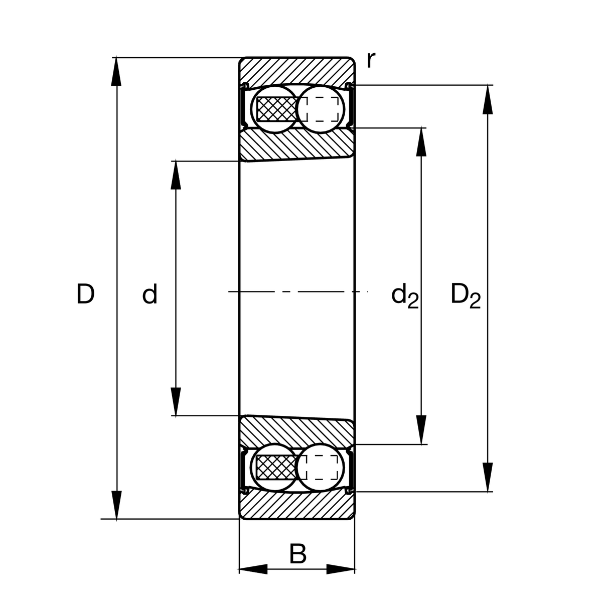 2205-K-2RS-TVH-C3+FAG