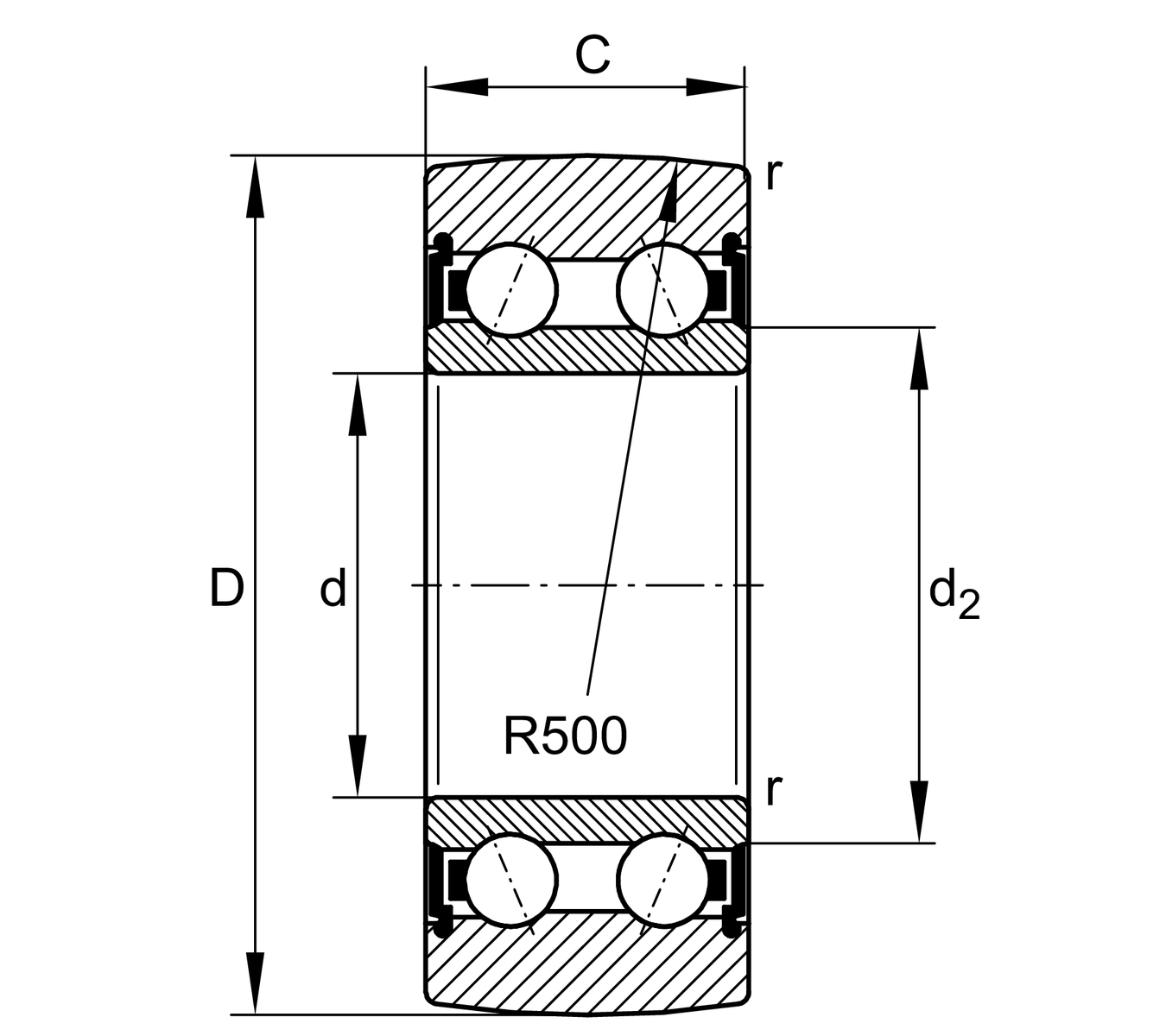 LR5202-2HRS-TVH-XL+INA