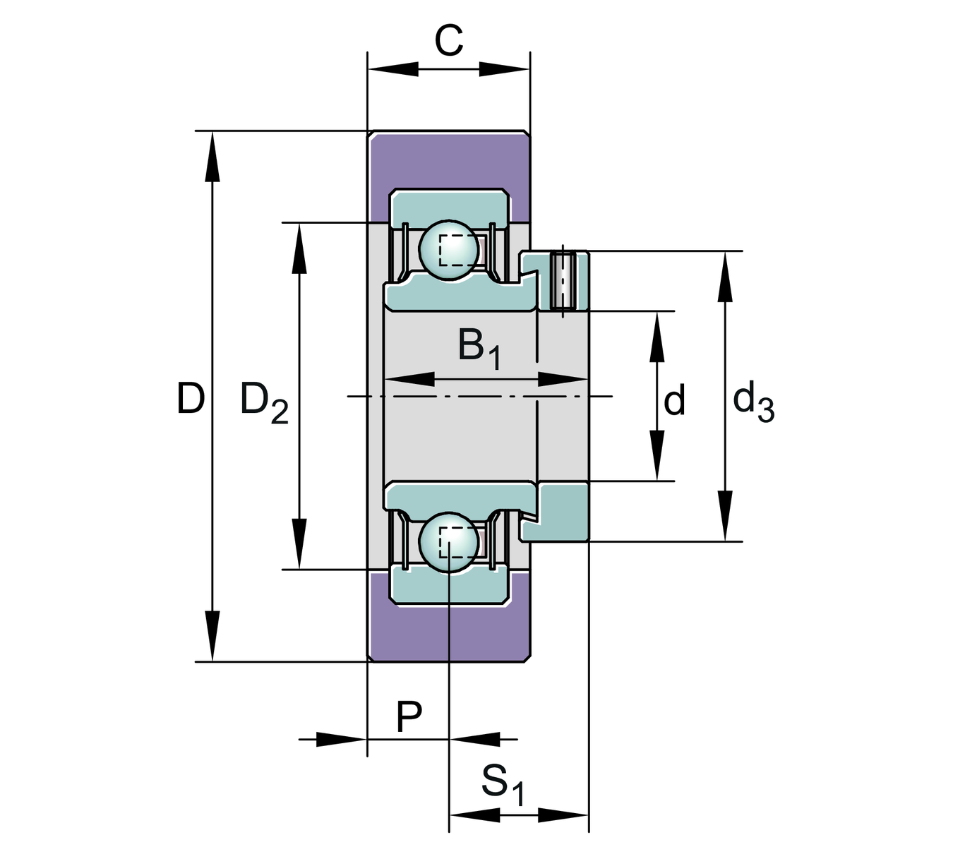 RCSMA30/65-XL-FA106+INA