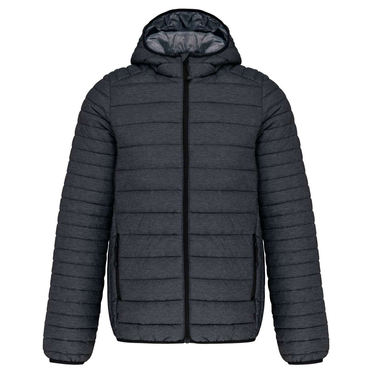 Kariban JACKET UȘOARĂ CU GLUGĂ PADDING PENTRU BĂRBAȚI