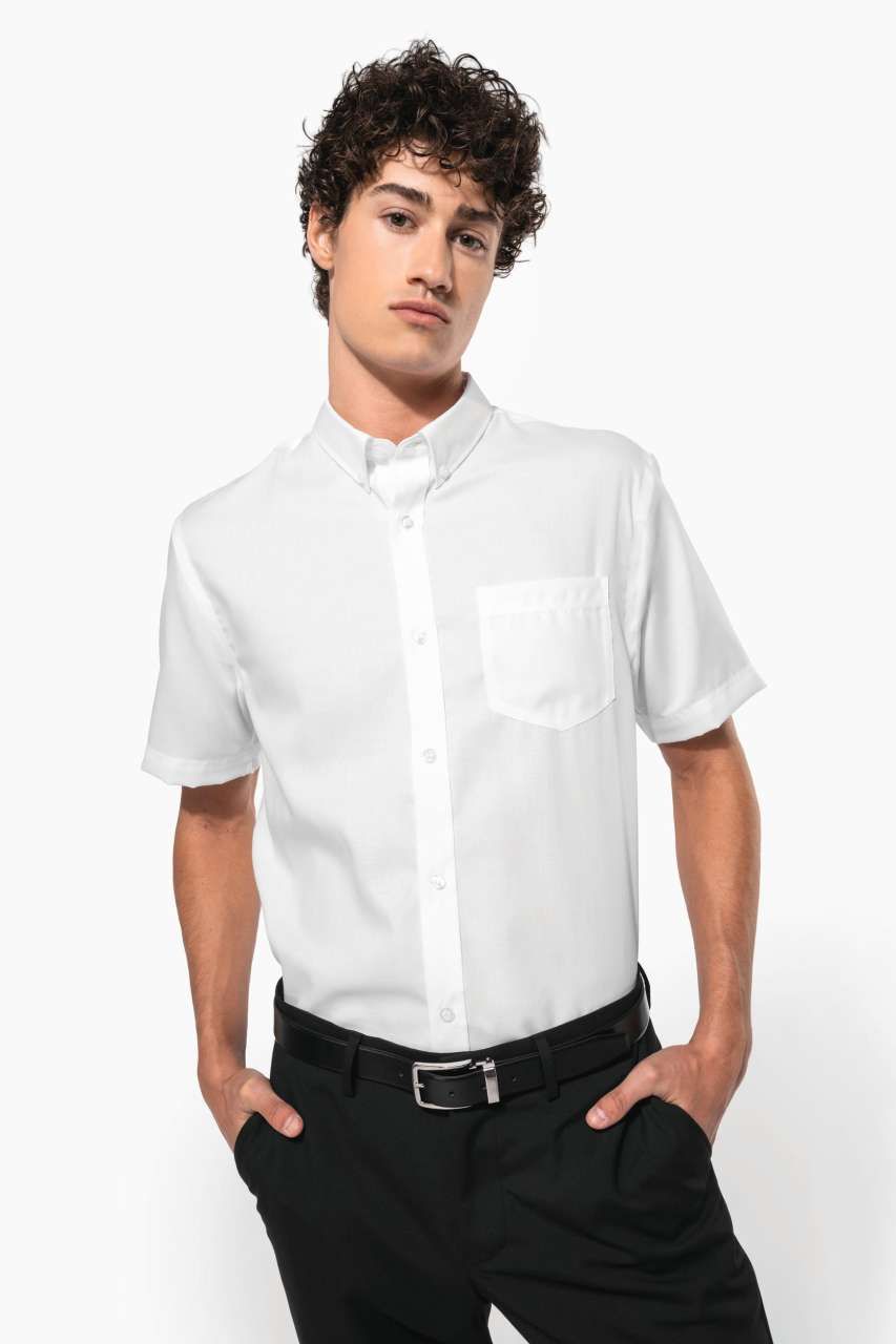 Kariban MEN'S SHORT-SLEEVED NON-IRON SHIRT