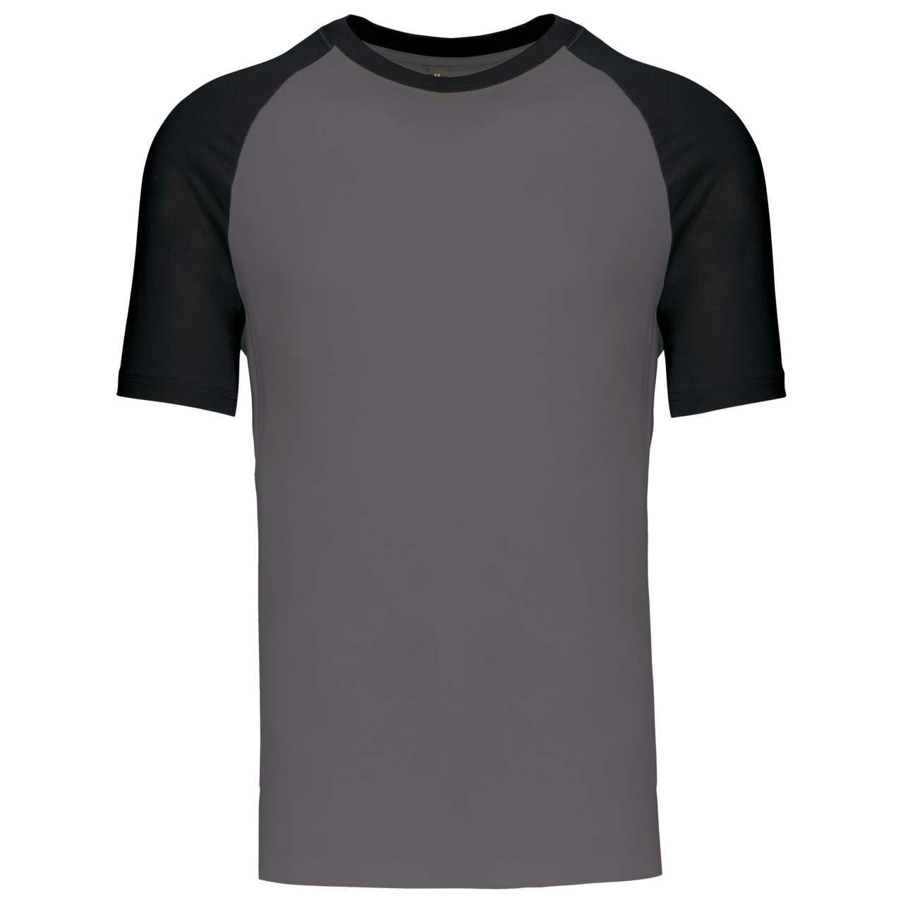 Kariban BASEBALL - TRICOU CU MÂNECI SĂRITE ÎN DOUĂ CULORI
