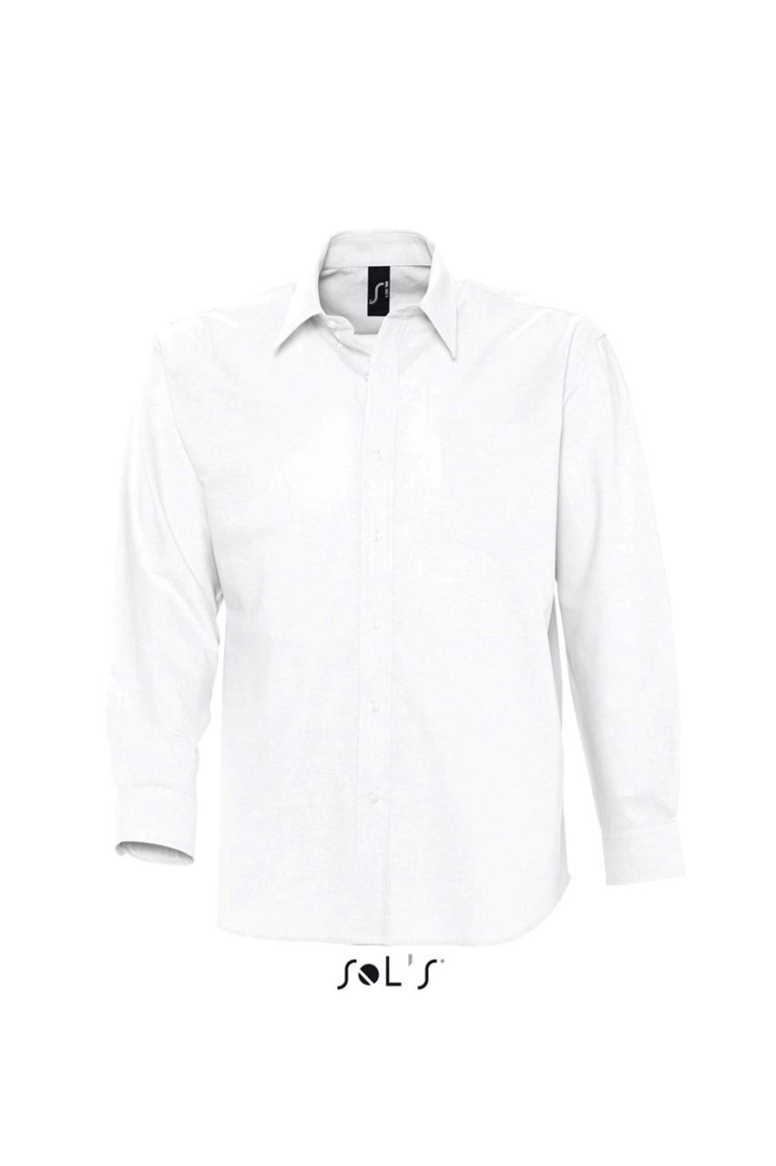 SOL'S SOL'S BOSTON - LONG SLEEVE OXFORD MEN'S SHIRT