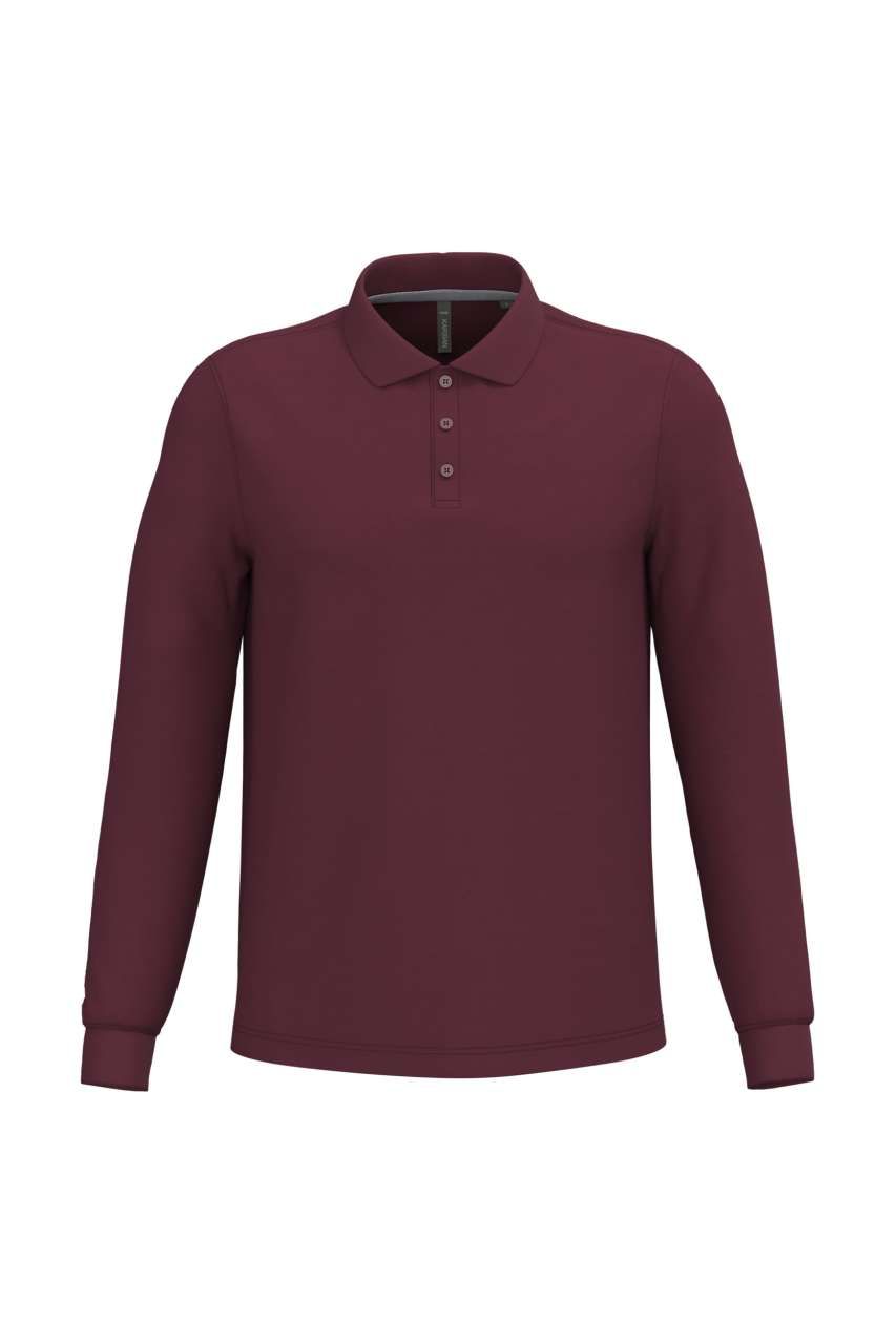 Kariban MEN'S LONG-SLEEVED POLO SHIRT