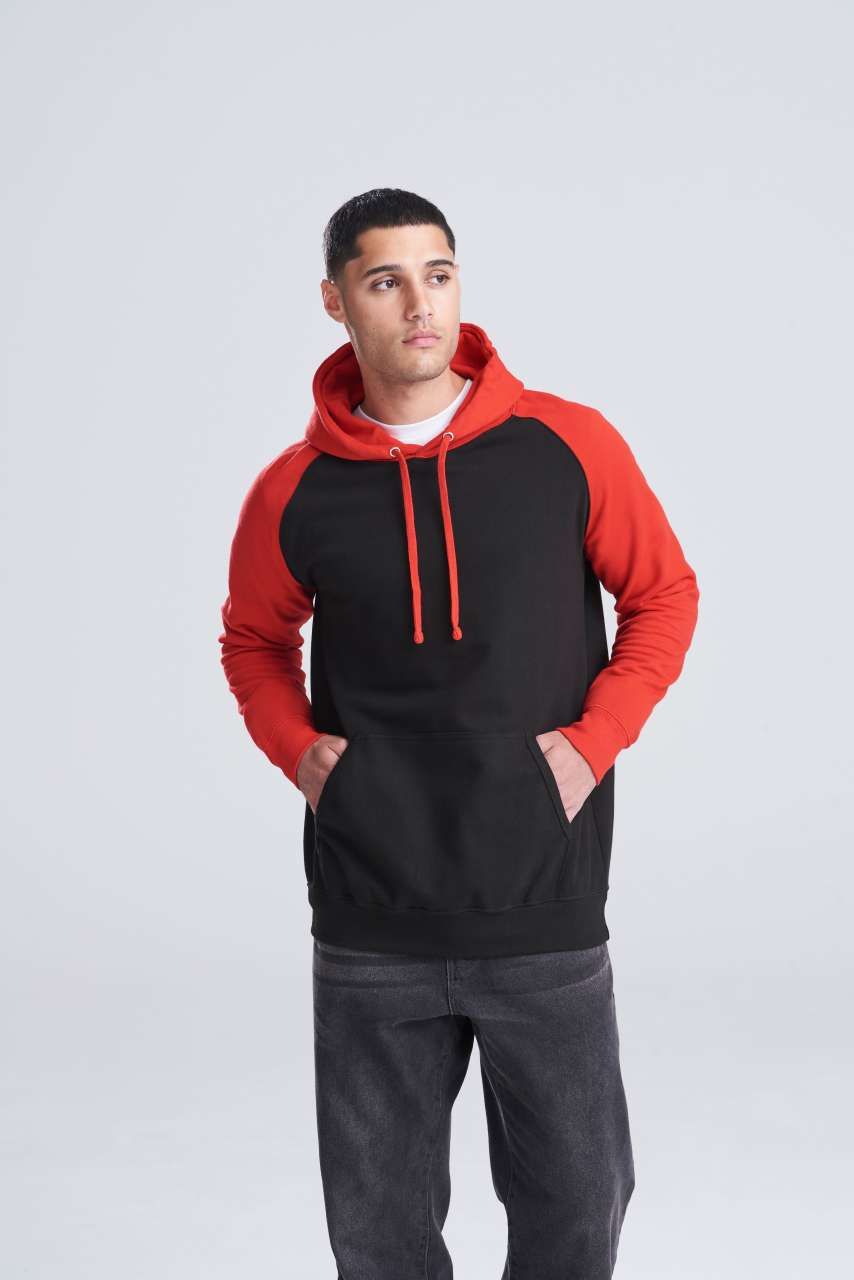 Just Hoods BASEBALL HOODIE