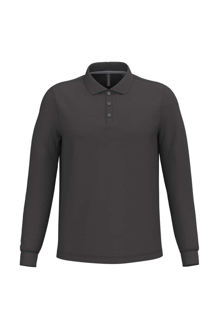 Kariban MEN'S LONG-SLEEVED POLO SHIRT