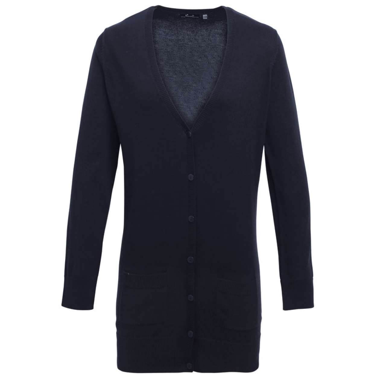 Premier WOMEN'S LONG LENGTH KNITTED CARDIGAN
