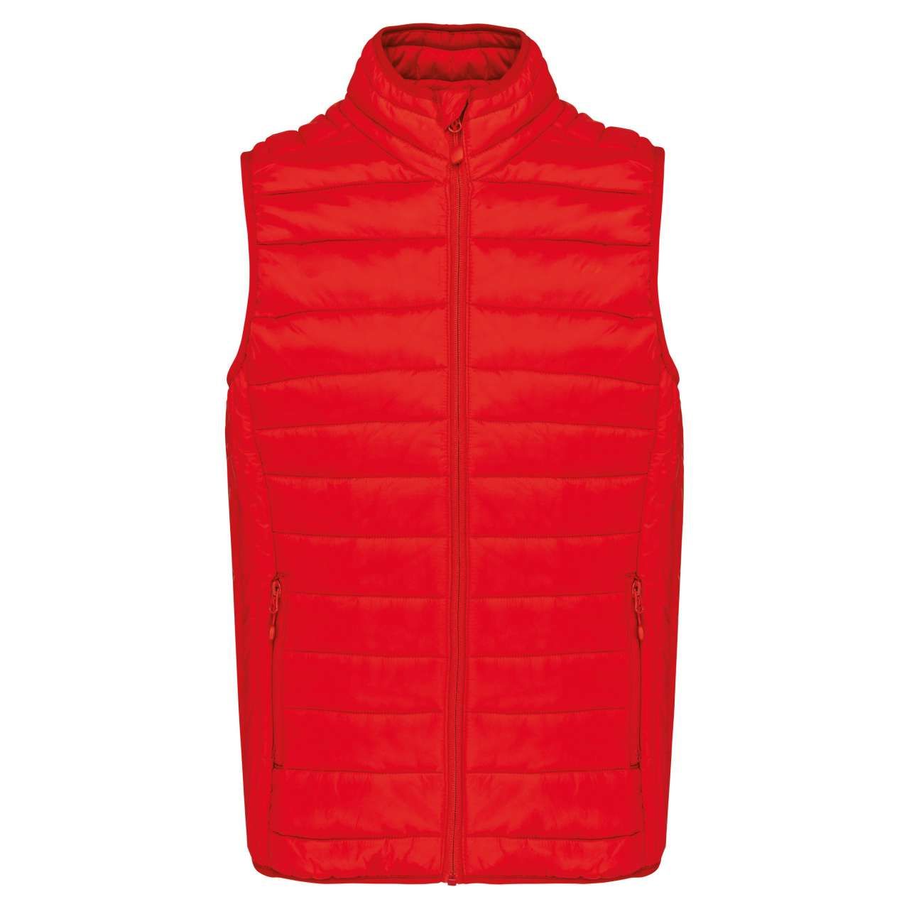 Kariban MEN’S LIGHTWEIGHT SLEEVELESS FAKE DOWN JACKET