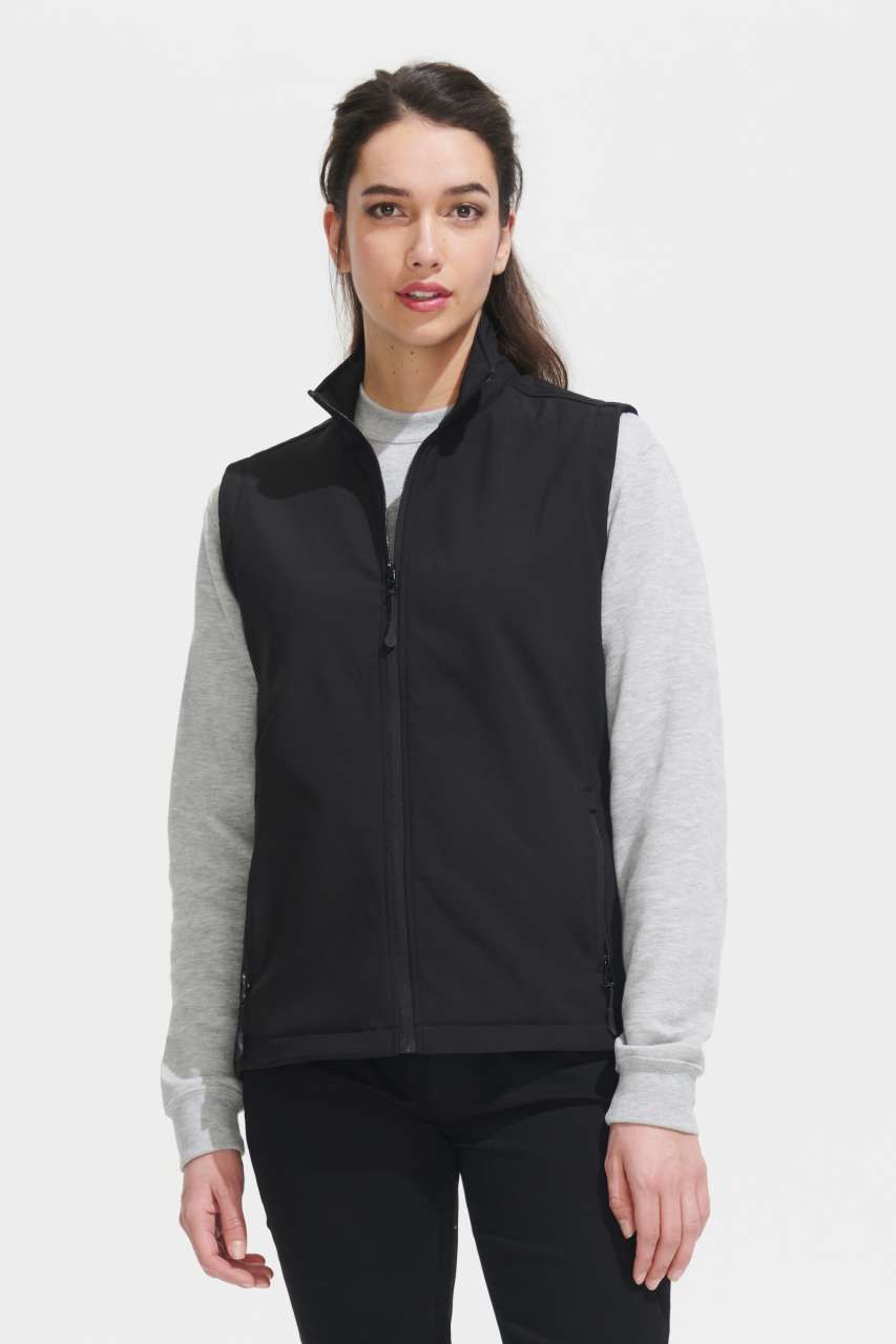 SOL'S SOL'S RACE BW WOMEN - SOFTSHELL BODYWARMER