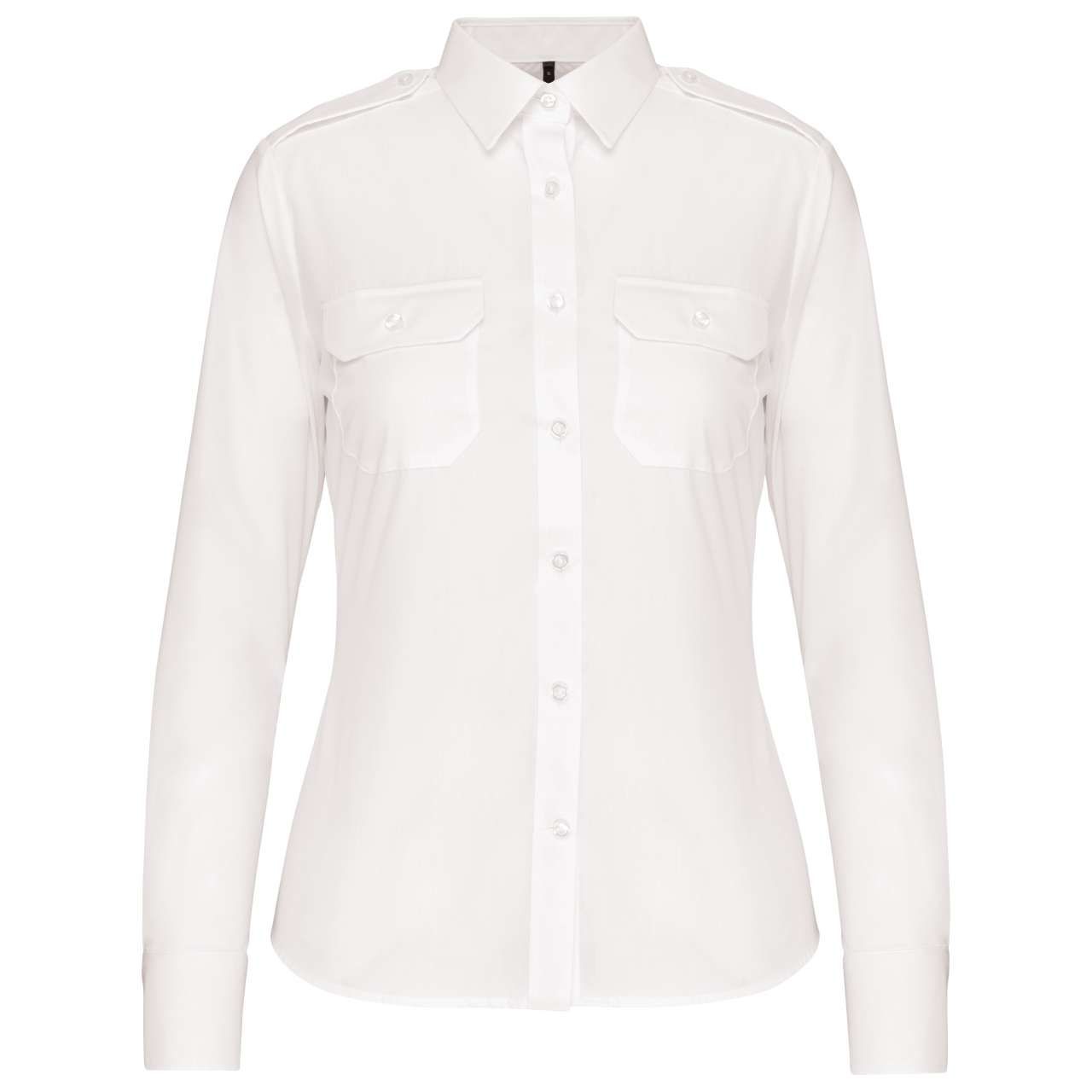 Kariban LADIES’ LONG-SLEEVED PILOT SHIRT