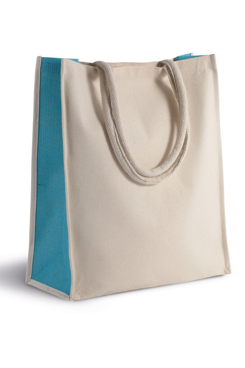 Kimood COTTON / JUTE TOTE BAG - 23 L