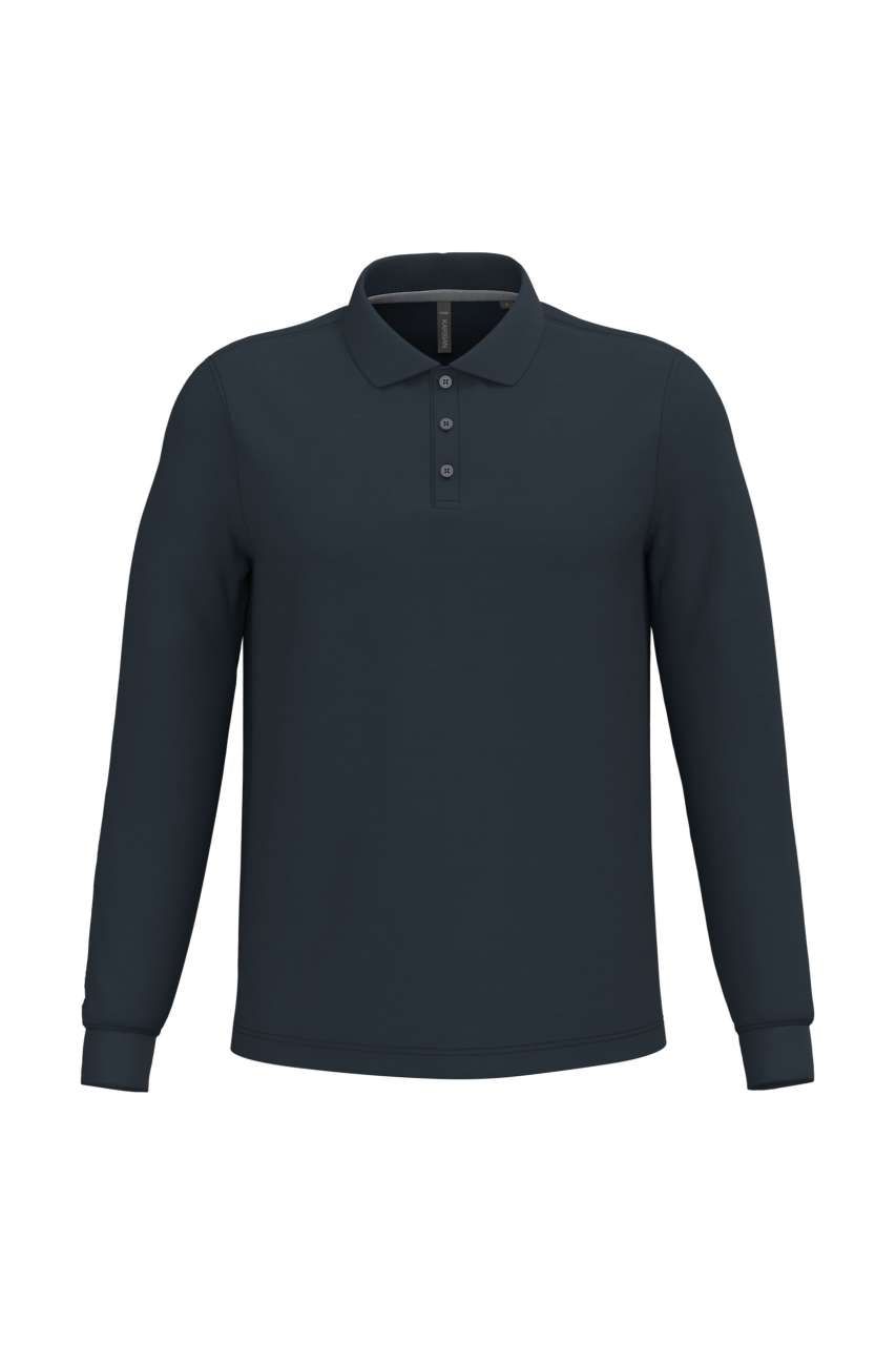 Kariban MEN'S LONG-SLEEVED POLO SHIRT