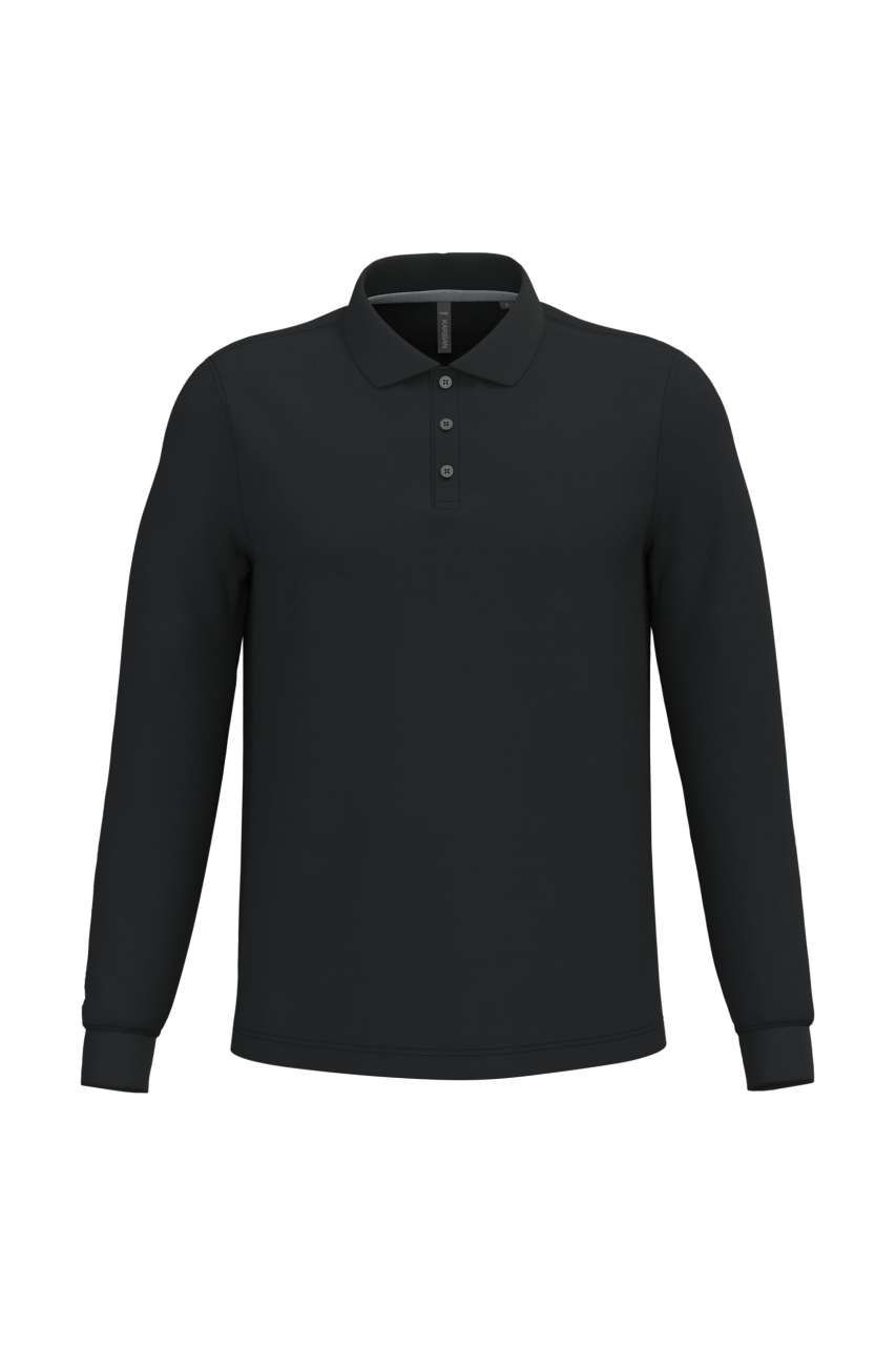 Kariban MEN'S LONG-SLEEVED POLO SHIRT