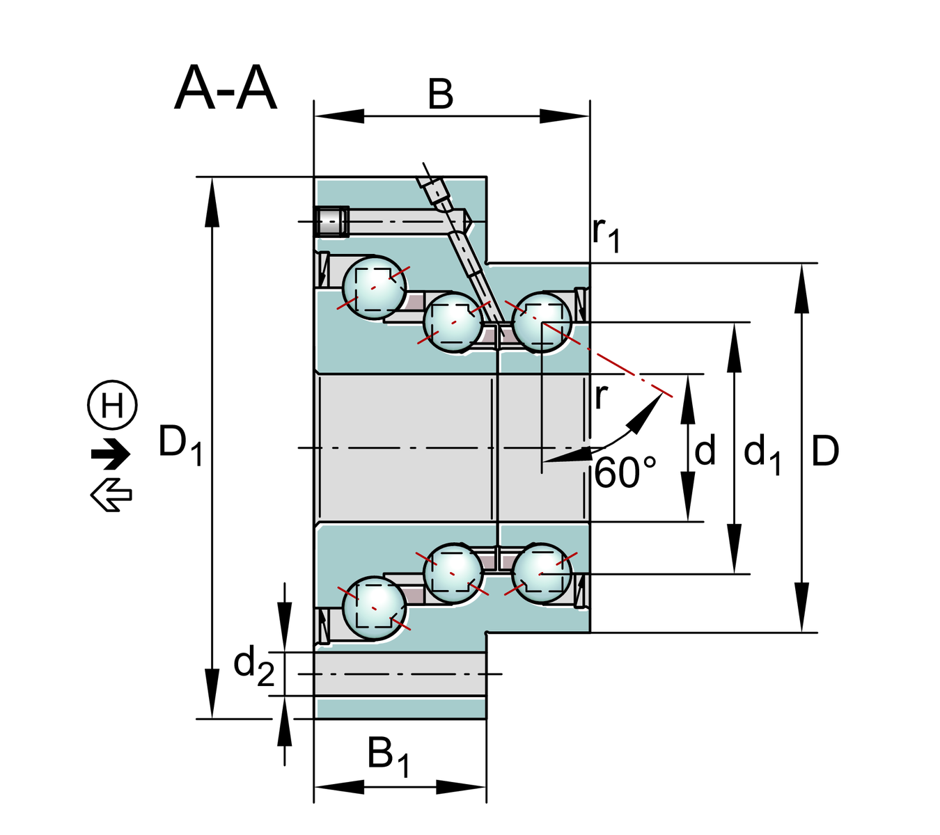 DKLFA30110-2RS+INA