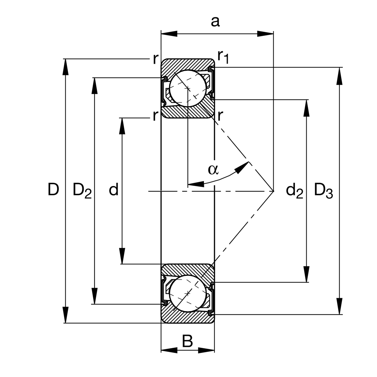 7203-B-XL-2RS-TVP+FAG