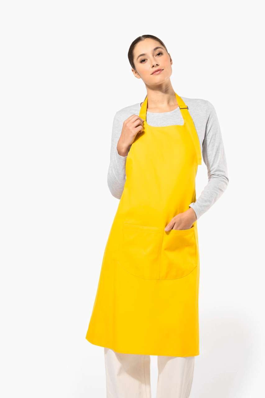 Kariban COTTON APRON WITH POCKET