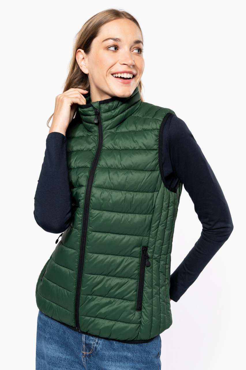 Kariban JACKET UȘOARĂ FĂRĂ MÂNECI PENTRU FEMEI DIN PENE FALSE
