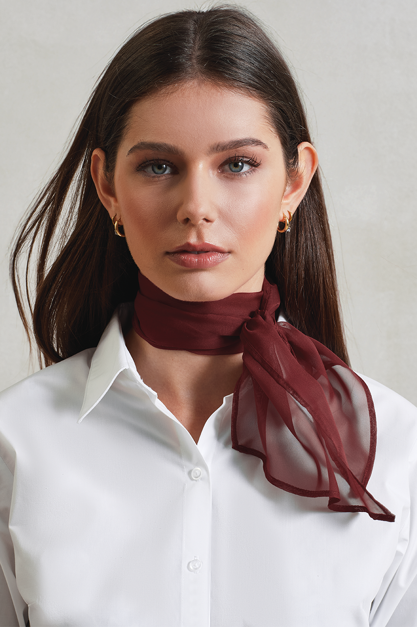 Premier 'COLOURS COLLECTION' PLAIN CHIFFON SCARF