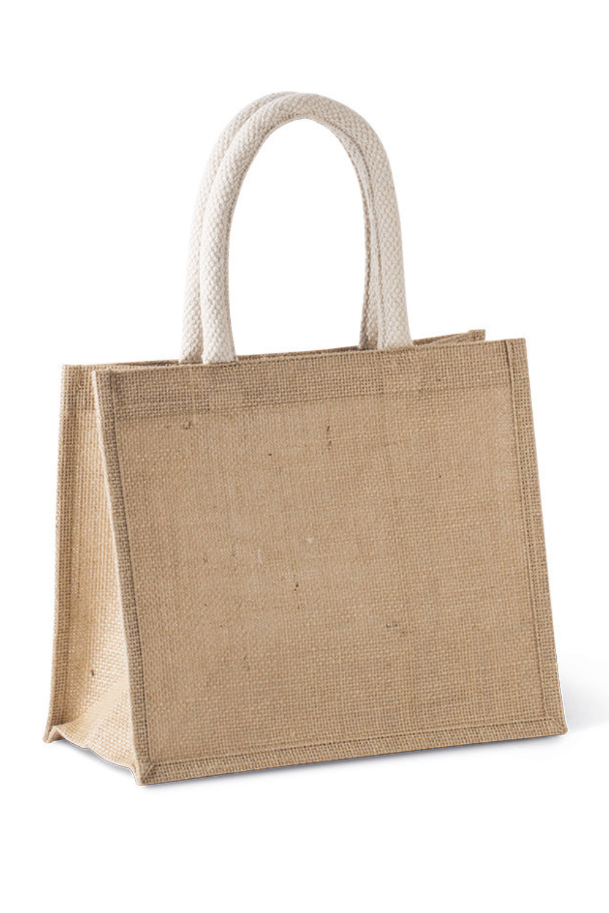 Kimood JUTE CANVAS TOTE - MEDIUM