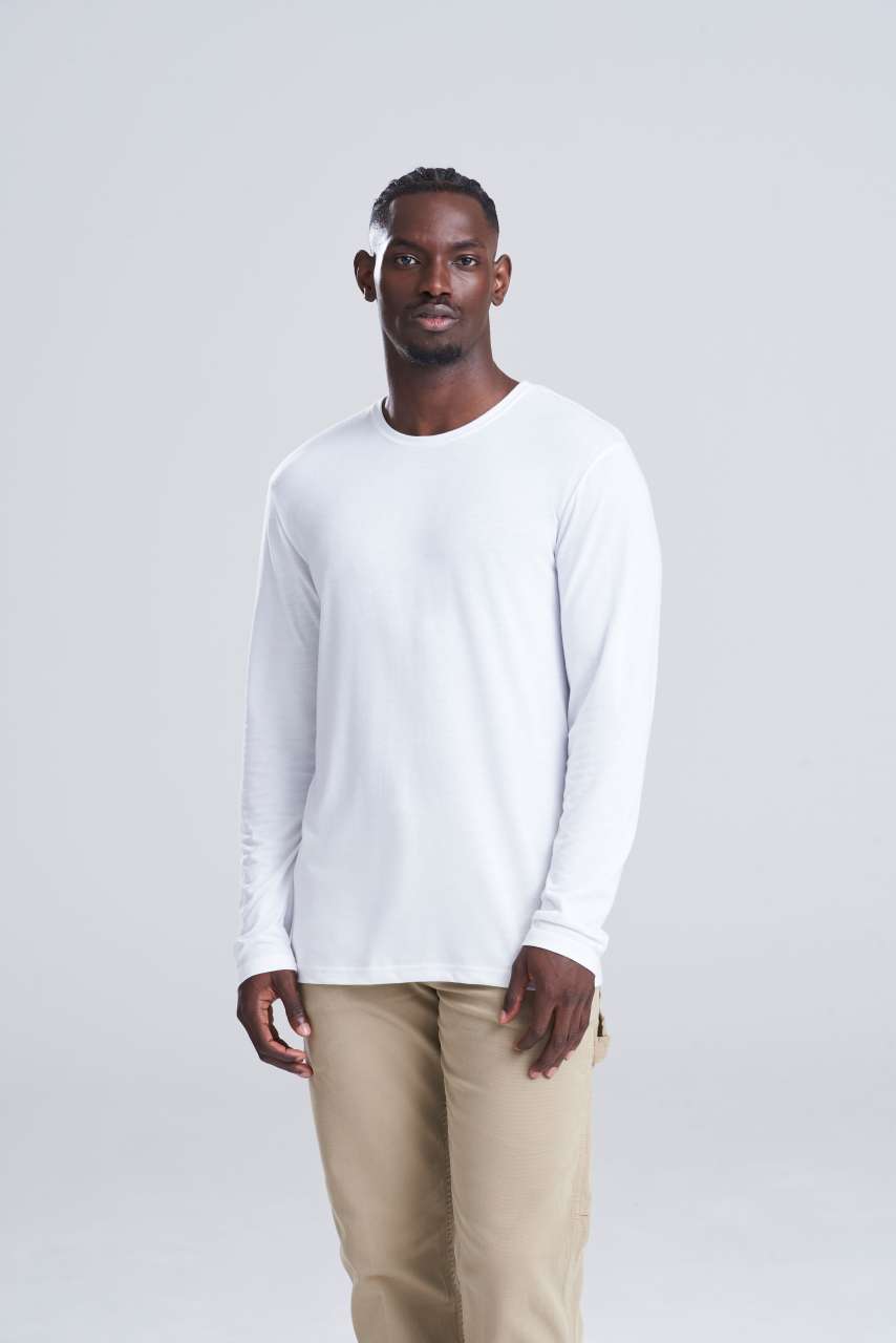 Just Ts LONG SLEEVE TRI-BLEND T