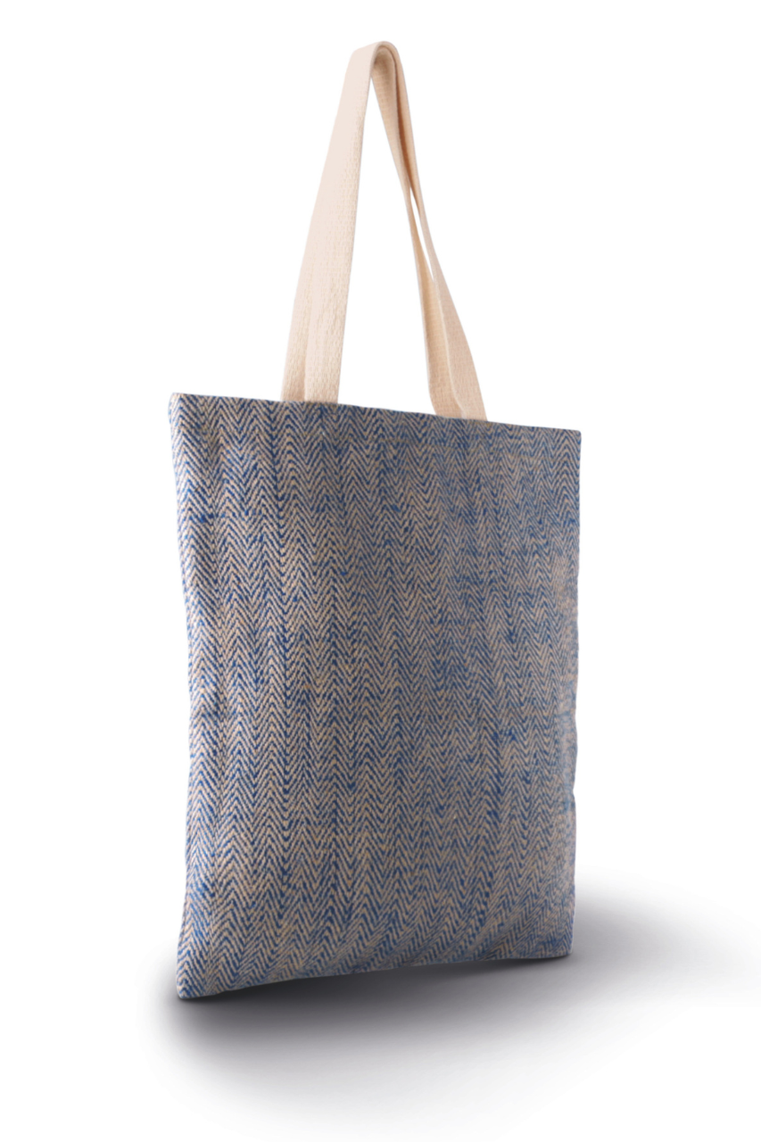 Kimood 100% NATURAL YARN DYED JUTE BAG