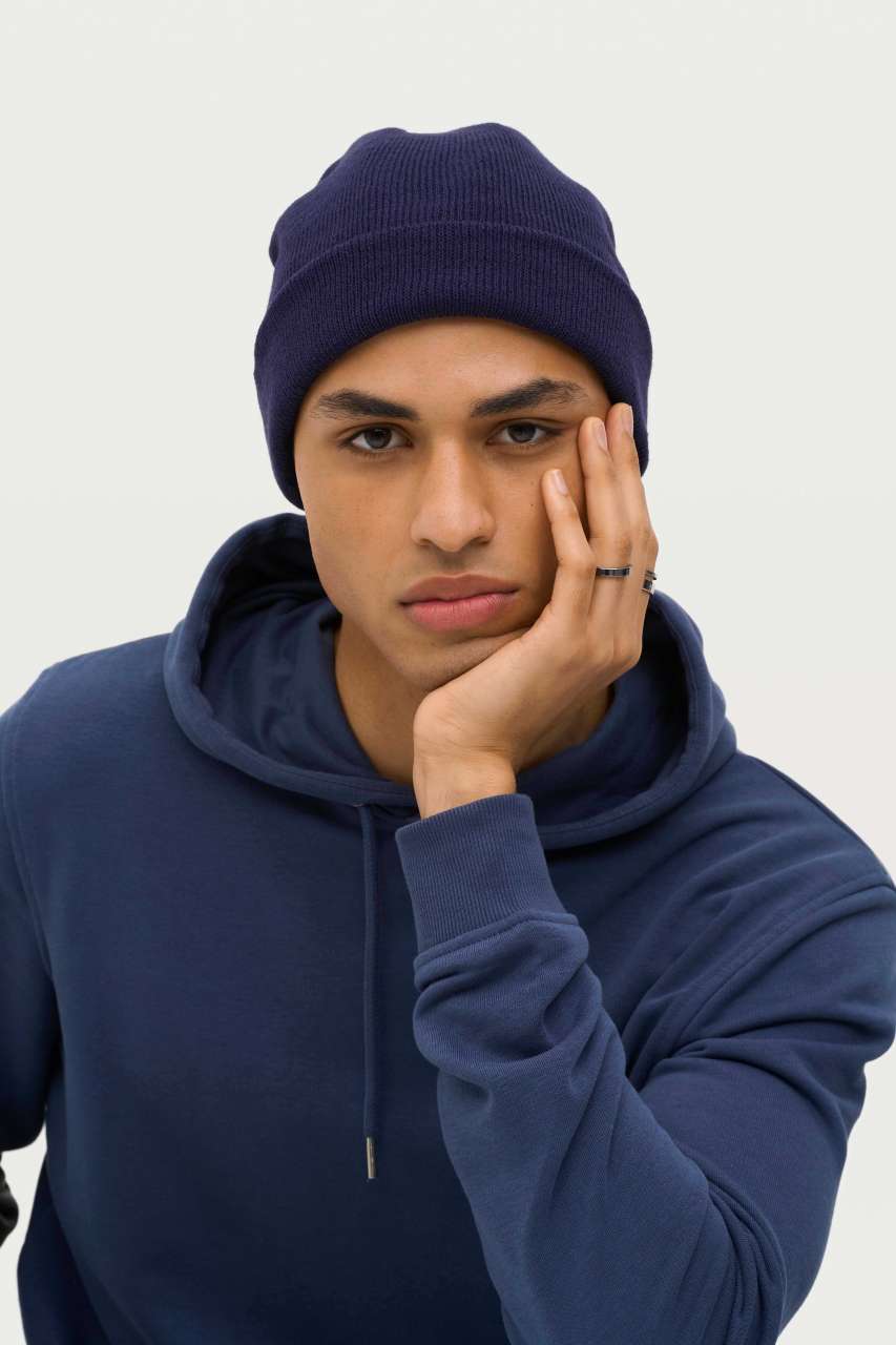 SOL'S SOL'S PITTSBURGH - SOLID-COLOUR BEANIE WITH CUFFED DESIGN