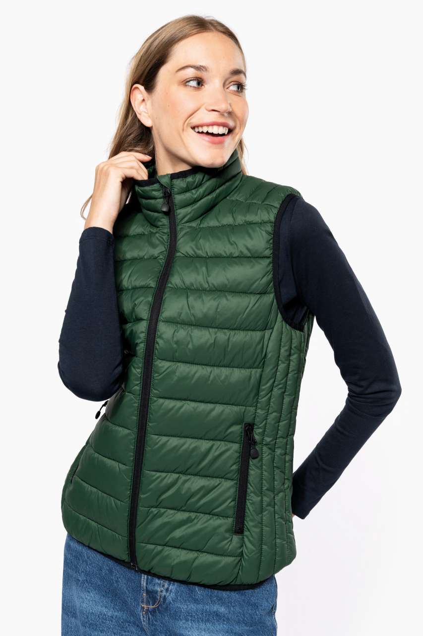 Kariban JACKET UȘOARĂ FĂRĂ MÂNECI PENTRU FEMEI DIN PENE FALSE