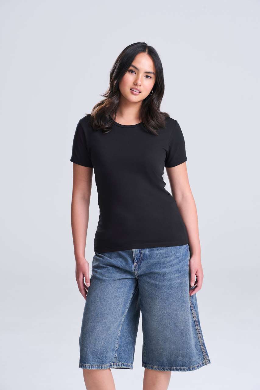 Just Ts WOMEN'S TRI-BLEND T