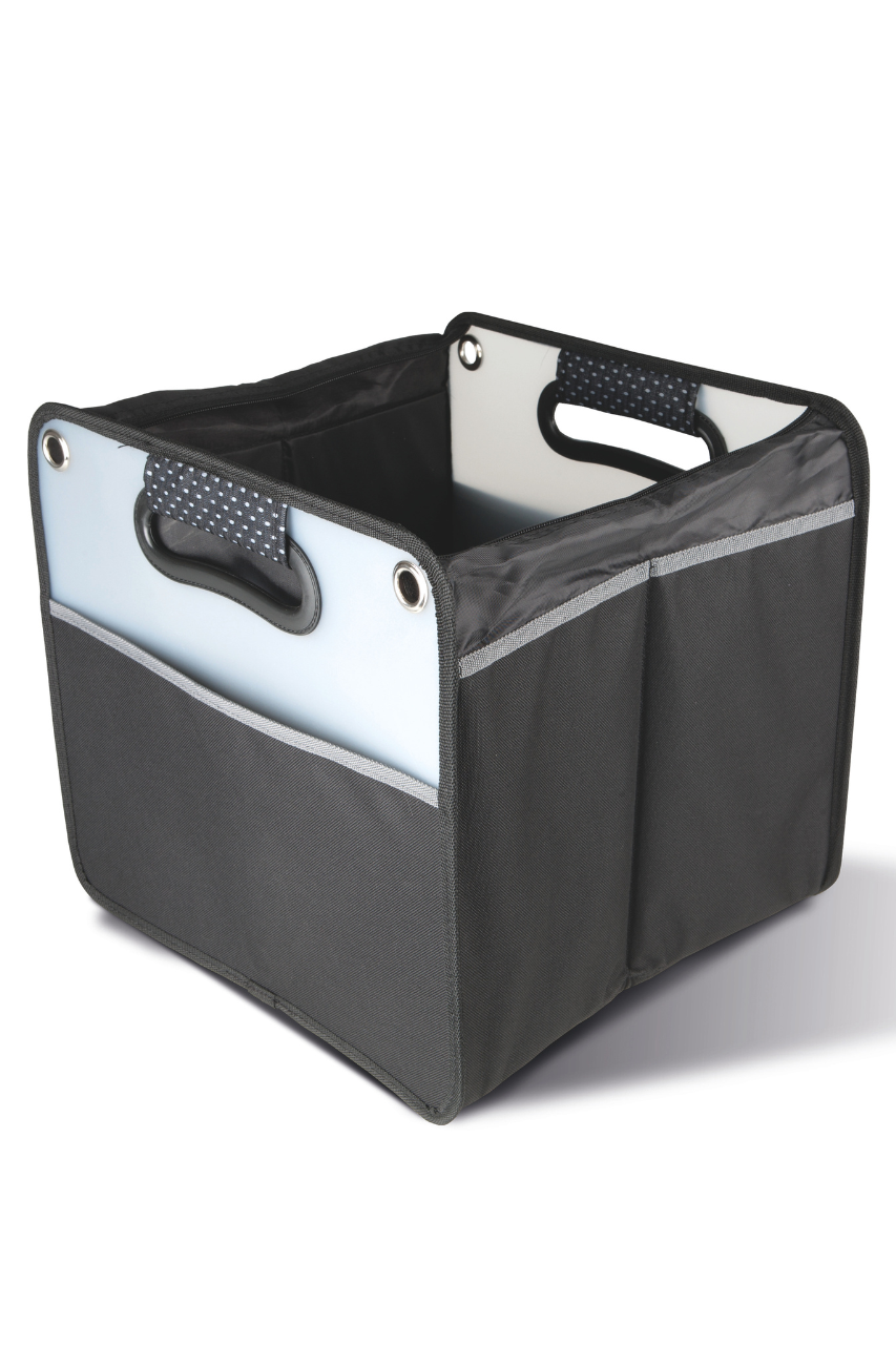 Kimood CAR BOOT ORGANISER WITH FLAP